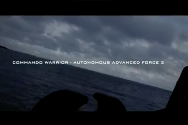 Royal Navy Autonomous Advanced Force 2 Trial